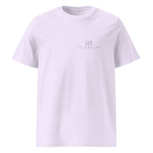 Unisex organic ribbed neck t-shirt