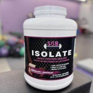 SGB Isolate Whey Protein – Chocolate 5lbs