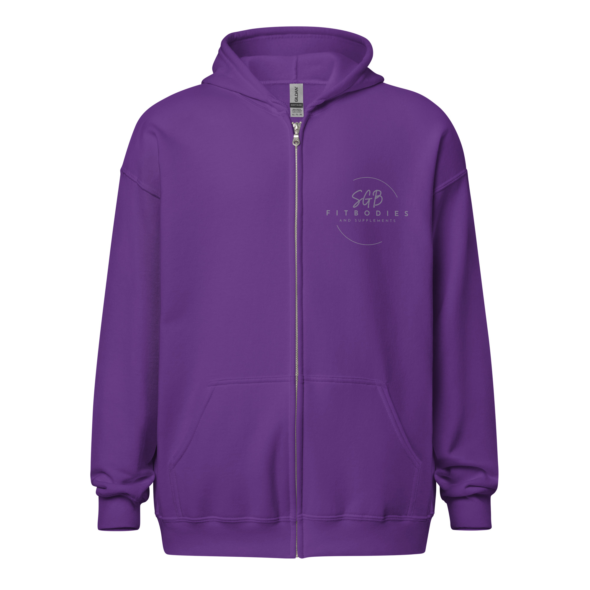 SGB Unisex Heavy Blend Zip Hoodie - Image 4