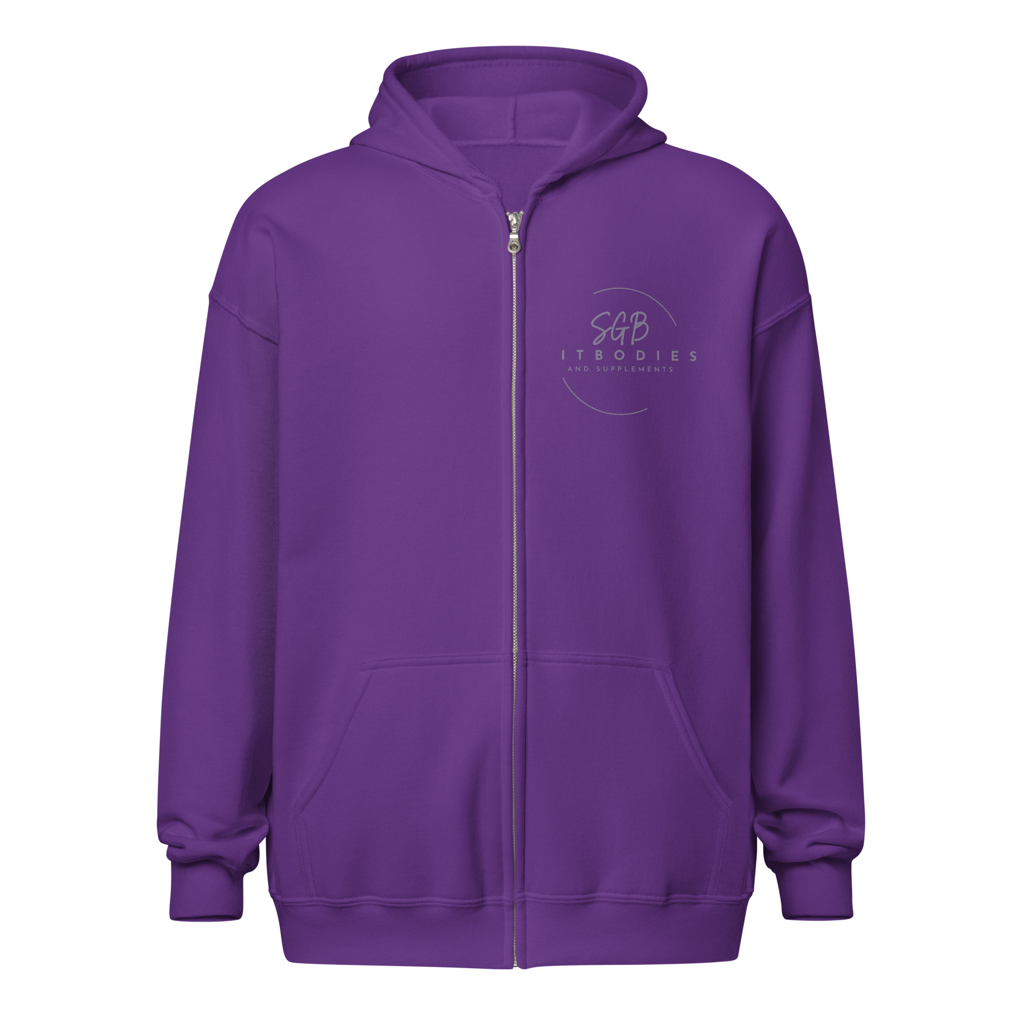 SGB Unisex heavy blend zip hoodie - Image 4