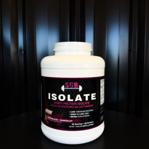 SGB Isolate Whey Protein – Chocolate 5lbs