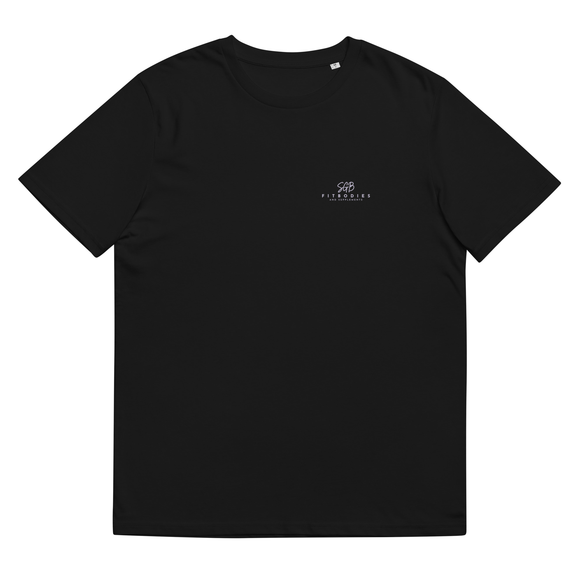 SGB Unisex Organic Ribbed Neck T-Shirt - Image 9