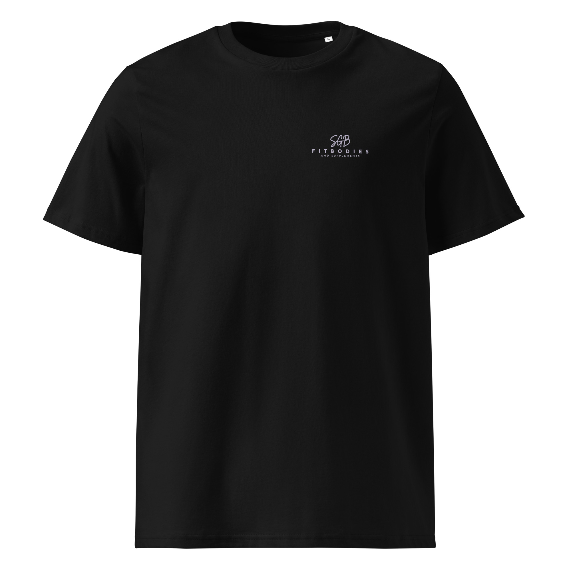 SGB Unisex Organic Ribbed Neck T-Shirt - Image 12