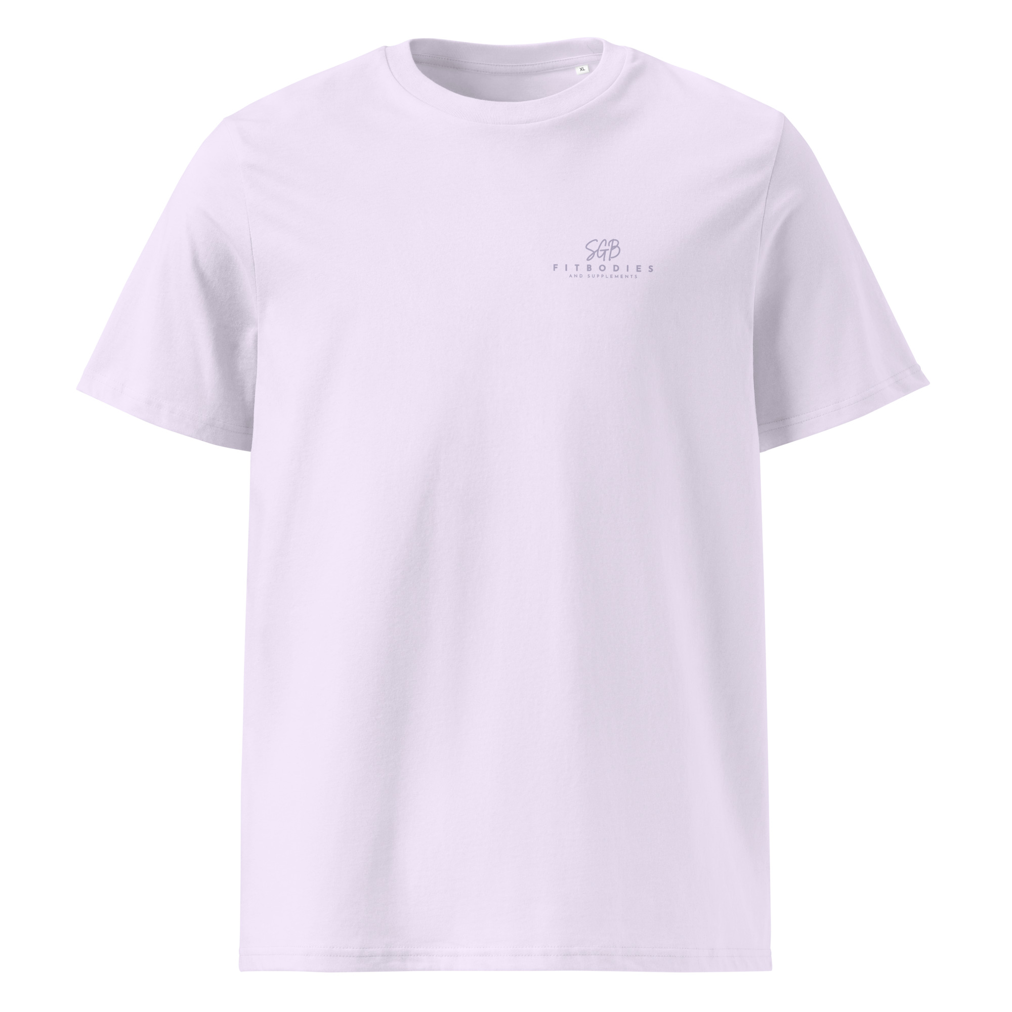 SGB Unisex Organic Ribbed Neck T-Shirt - Image 15