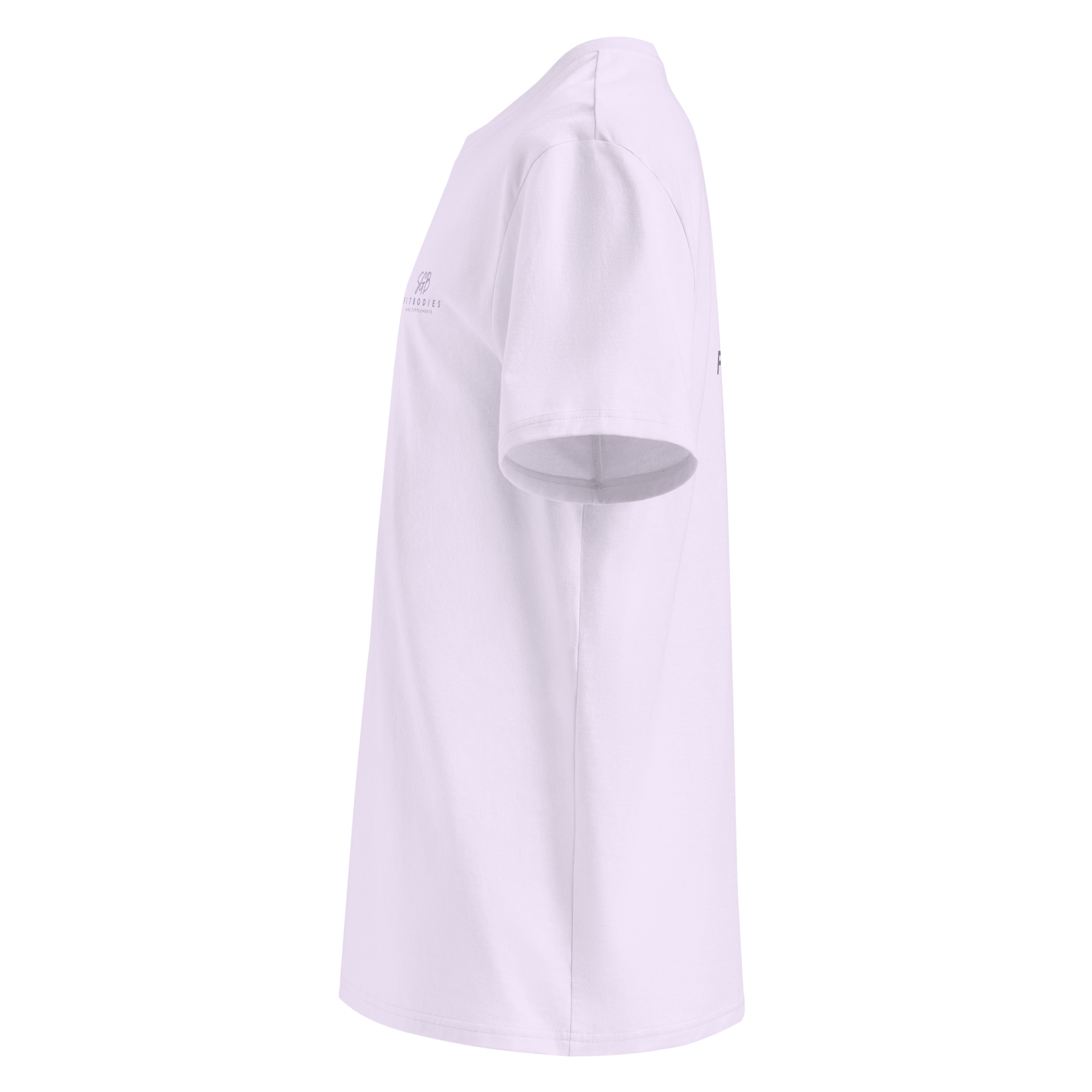 SGB Unisex Organic Ribbed Neck T-Shirt - Image 17